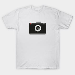 Shuttered Elegance: Vintage Camera T-Shirt